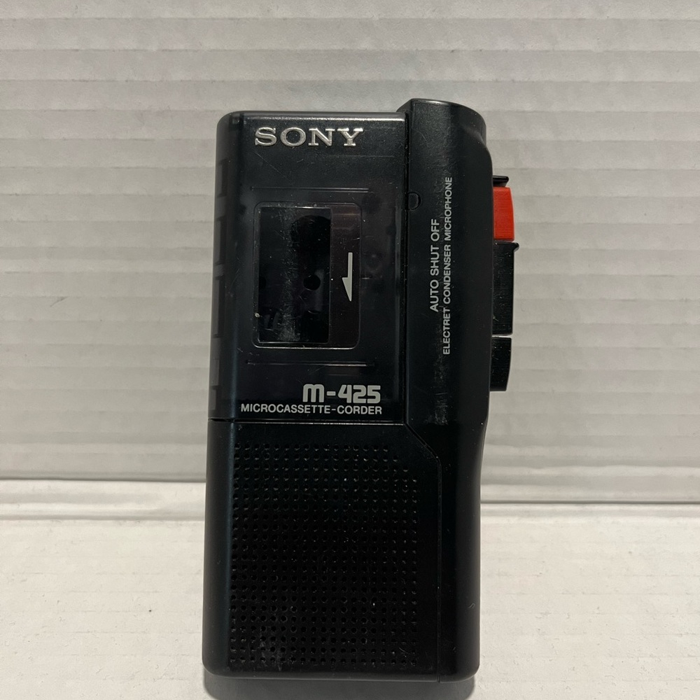 Sony micro cassette recorder M – 425 used